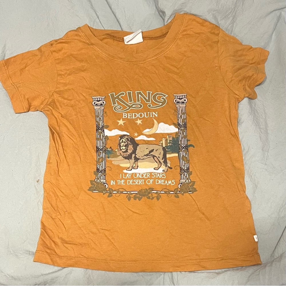 Spell & The Gypsy Kids Boys 6Y King Bedouin Lion Tee Shirt